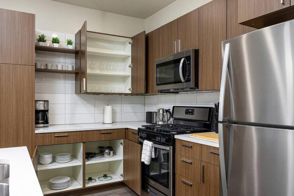 Modern 1B Downtown Slc With Wfh Setup, Gym, Fast Wi-Fi, Pool Salt Lake City Exterior photo